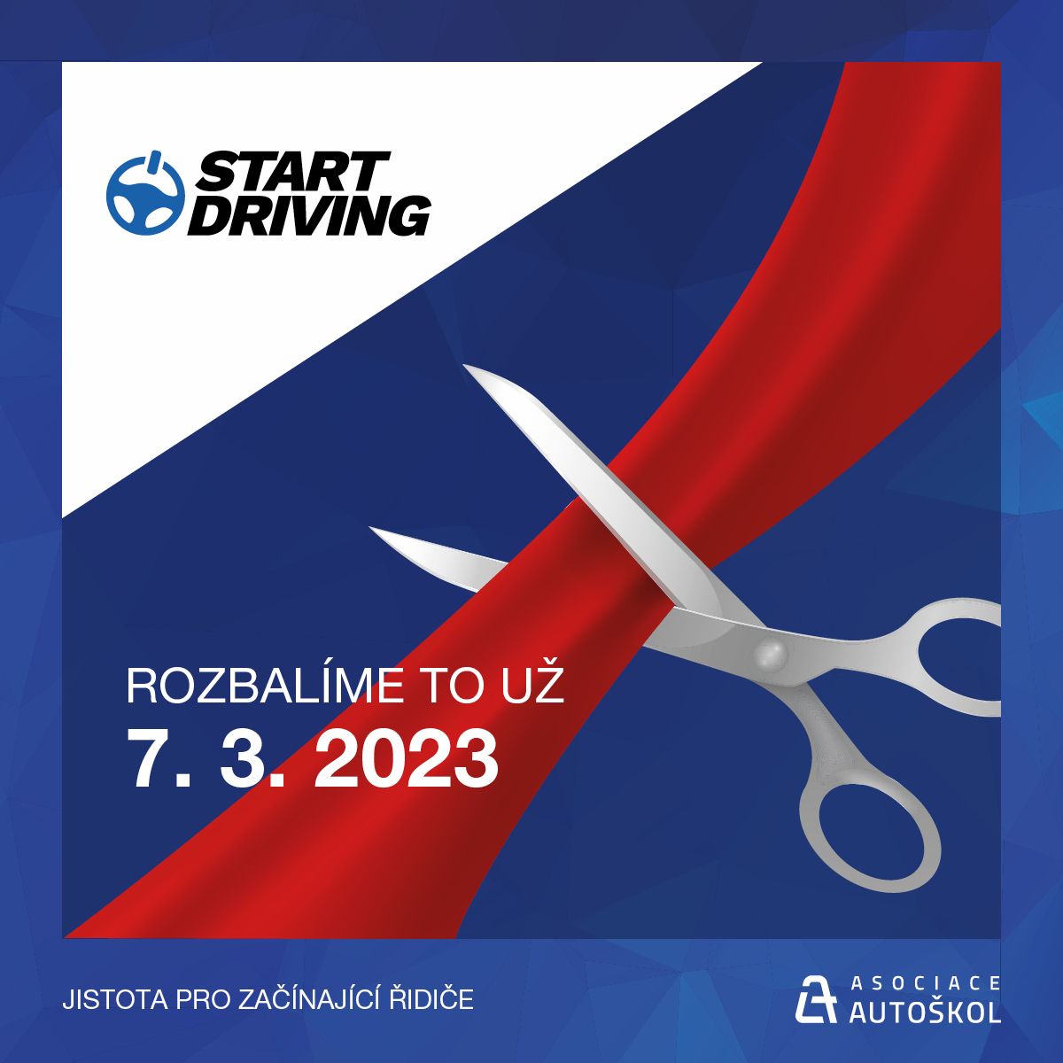 START DRIVING startujeme už 7. 3. 2023